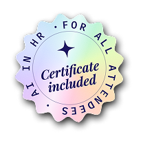 Certificate included for all attendees